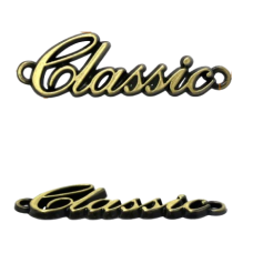 Лейбл 10*35мм  Лого Classic 