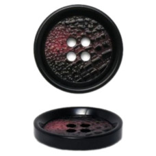 Пуговицы, 28 мм., 4 прокола, бордовый