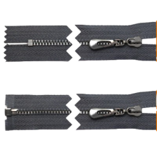 Молния металлическая Тип-4, 60 см 1 замковая