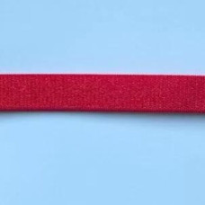 Тесьма бретелечная эластичная, 10 мм., new red