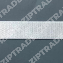 Тесьма бретелечная эластичная, 15 мм., белый