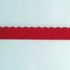 Тесьма эластичная отделочная, 10 мм., true red