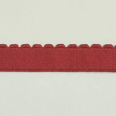 Тесьма эластичная отделочная, 12 мм., true red