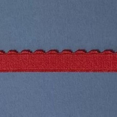 Тесьма эластичная отделочная, 10 мм., true red