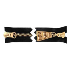 Молния металлическая Тип-8, 90 см, 2-х замковая