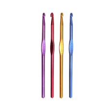 Крючки металлич. с цветным покрытием (уп.10 шт) дл. 15 см диам.7,0