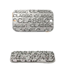 Лейбл 24*13, никель