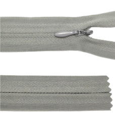 Молния потайная, 60 см.,  С181 (серый)